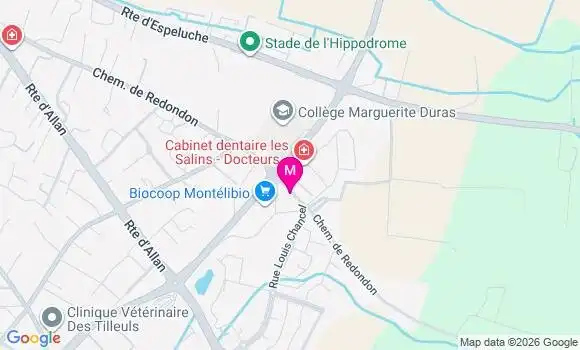 Localisation Mtre Rivier Deloye Caroline