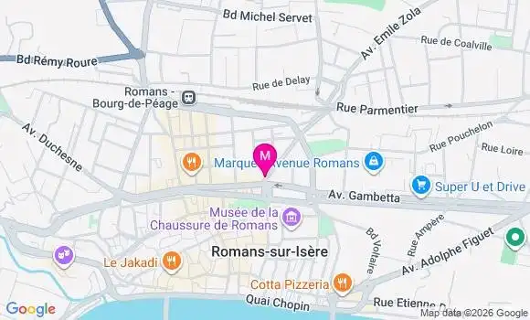 Localisation Mtre Romeuf Coste Magalie