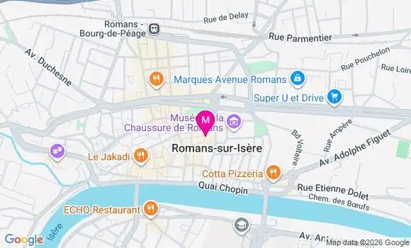 Localisation Mtre Vessella Julie
