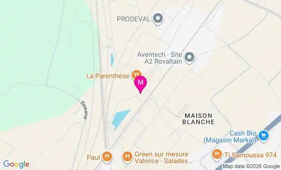 Localisation Mtre Vicente Serge