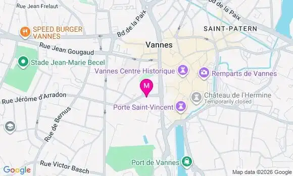 Localisation Mtre Boulanger Constance