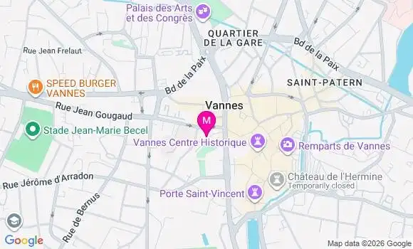 Localisation Mtre Gabillet Sarah