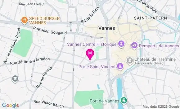 Localisation Mtre Gastine Anne