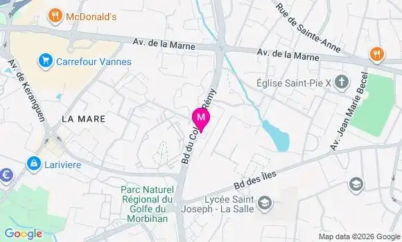 Localisation Mtre Grenier François