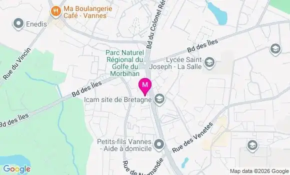 Localisation Mtre Hallier Elise