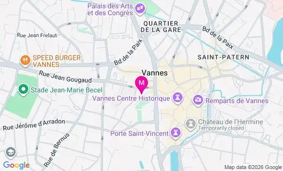 Localisation Mtre Jolly Marion