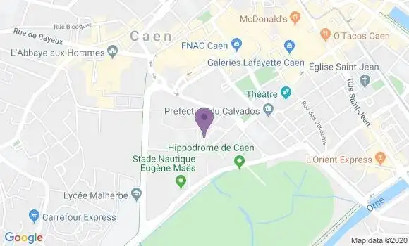 Localisation Mtre Poussin Sophie