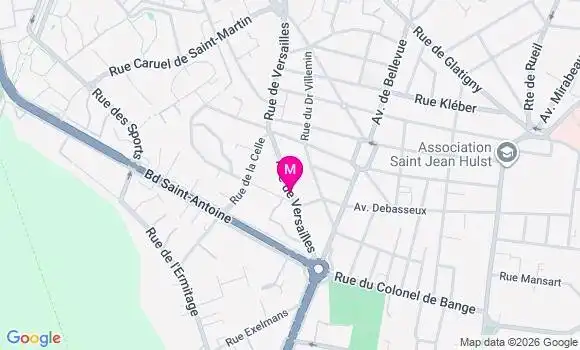 Localisation Mtre Constant Marie