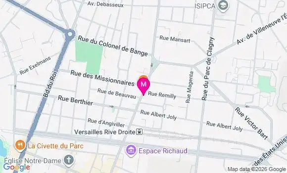Localisation Mtre Cordier Marion