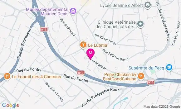 Localisation Mtre Fredj Elisa