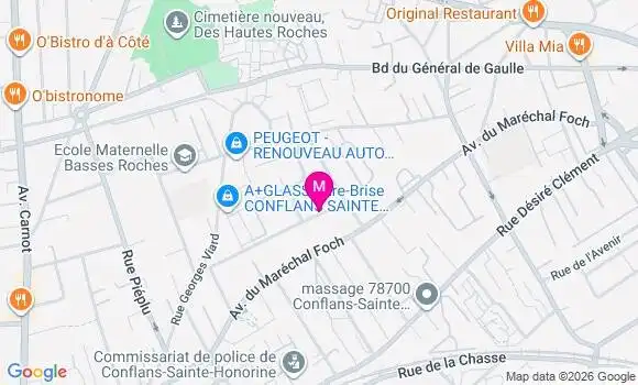 Localisation Mtre Kebe Aurélie