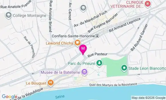 Localisation Mtre Linee Michelot Valérie