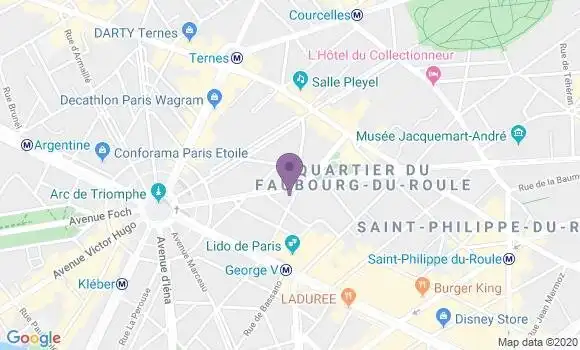 Localisation Mtre Sauvage Gilles