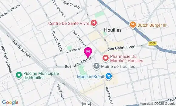 Localisation Mtre Sacre Julien