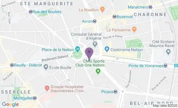 Localisation Mtre Grinfogel Laurent