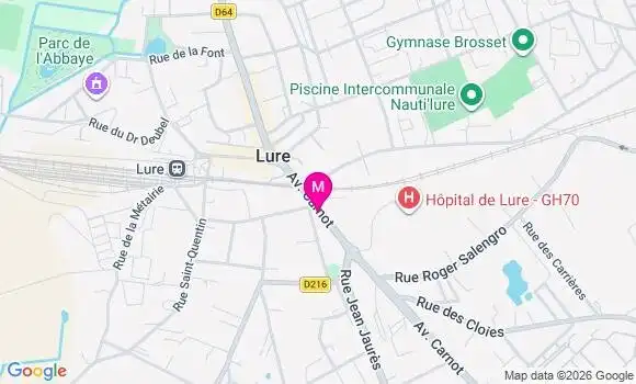Localisation Mtre Arseguet Christine