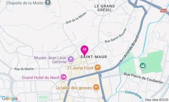 Localisation Mtre Petit Anaïs