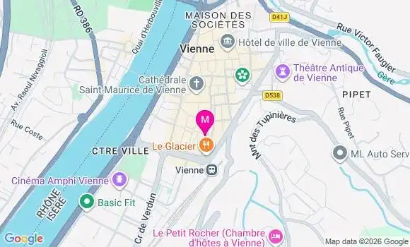 Localisation Mtre David Florence