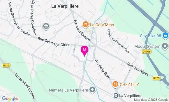 Localisation Mtre De Grieve Elisabeth