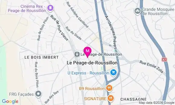 Localisation Mtre Trime Alexandre