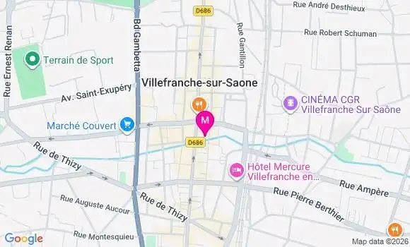 Localisation Mtre Chauve Bathie Marie