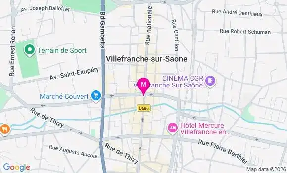 Localisation Mtre Duzelet Laurent