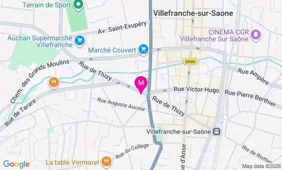 Localisation Mtre Gatheron Sandrine