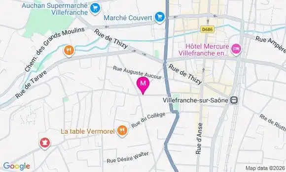 Localisation Mtre Kerbrat Anne Sophie