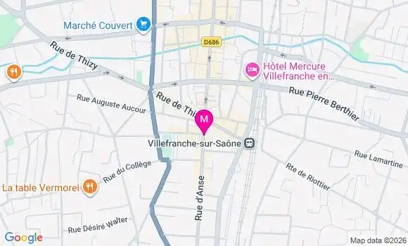 Localisation Mtre Thepot Marie