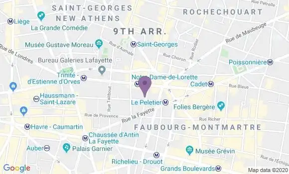 Localisation Mtre Gris Arnaud
