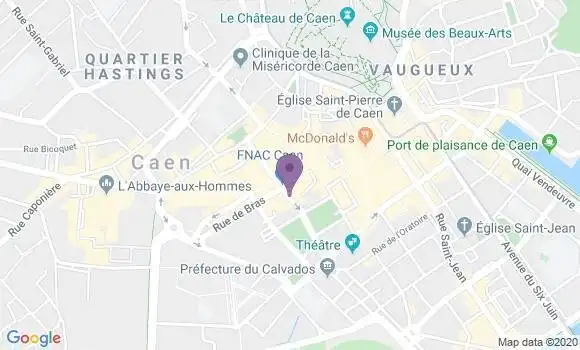 Localisation Mtre Thieu Eric