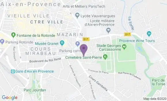 Localisation Mtre Janiot Philippe