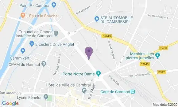 Localisation Mtre Demailly Elsa