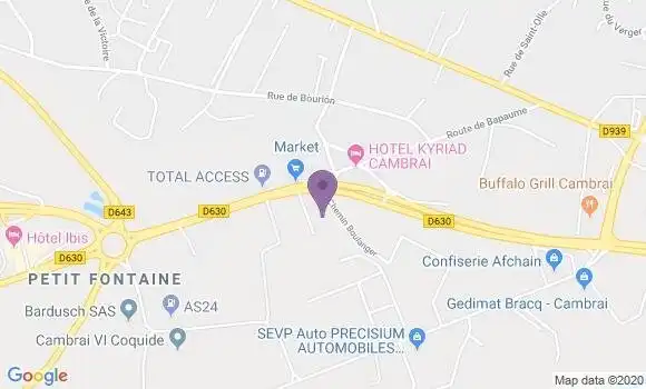 Localisation Mtre Ponchard Marie Odile