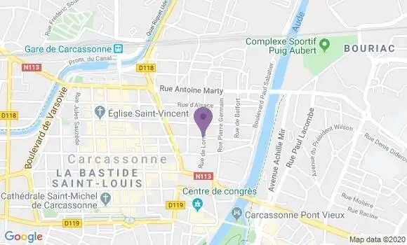 Localisation Mtre Clain Pascal