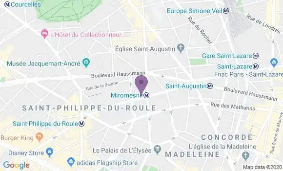 Localisation Mtre Guerin Guillaume