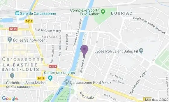 Localisation Mtre Marty Jean Pierre