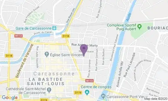 Localisation Mtre Megnin Serge
