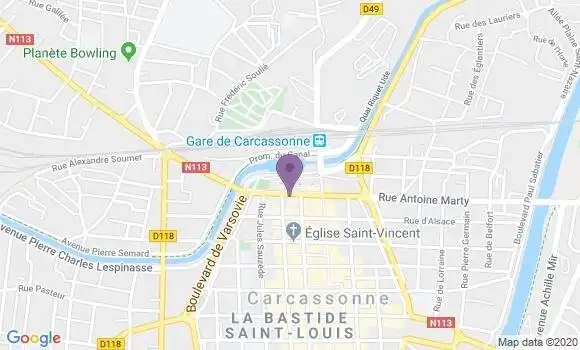 Localisation Mtre Petit Stéphanie