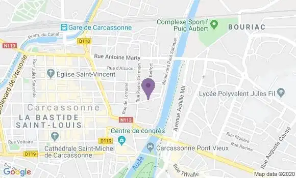 Localisation Mtre Solans Antoine
