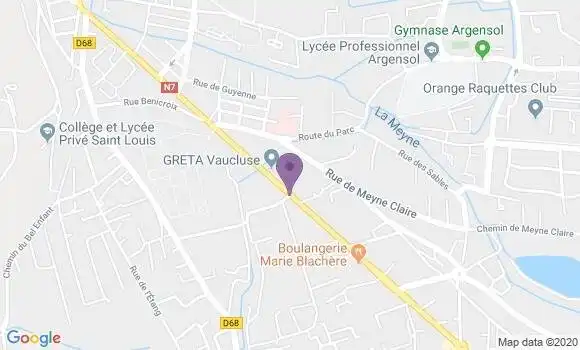 Localisation Mtre Castanet Hermitte Fernande