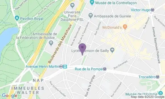 Localisation Mtre Daillet Michel