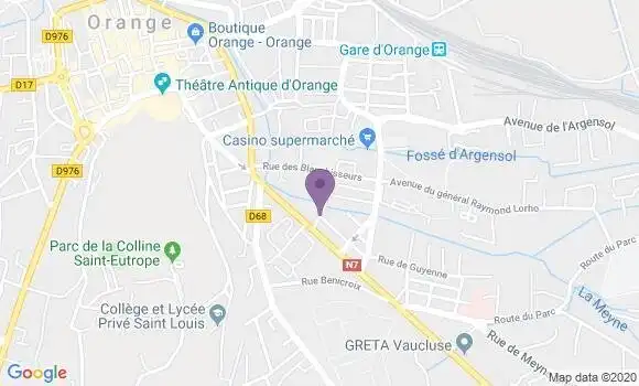 Localisation Mtre Melillan Deveze Maïté
