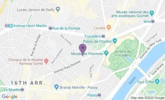 Localisation Mtre Guillemin Carole