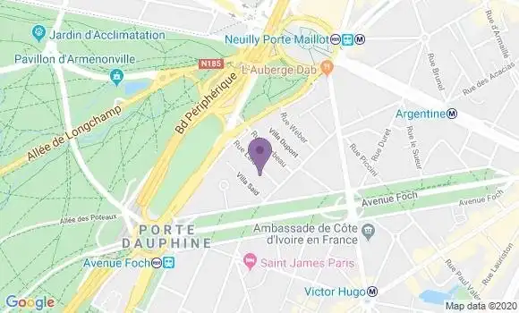 Localisation Mtre Guillot Bouhours Marie Christine