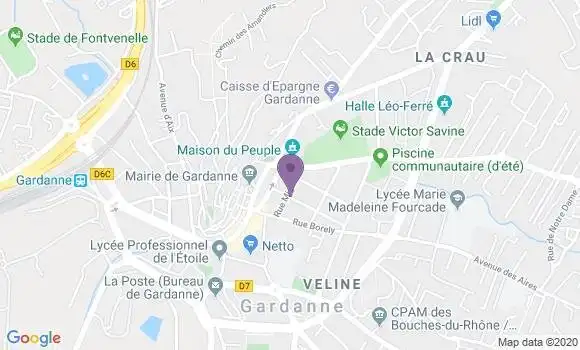 Localisation Mtre Klein Philippe