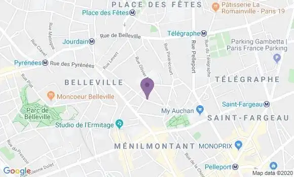Localisation Mtre Guilmoto Henry