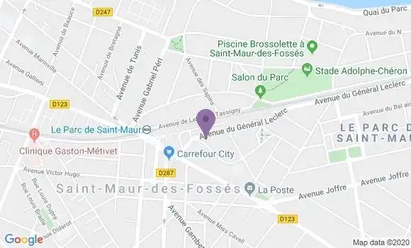 Localisation Mtre Chenel Flora