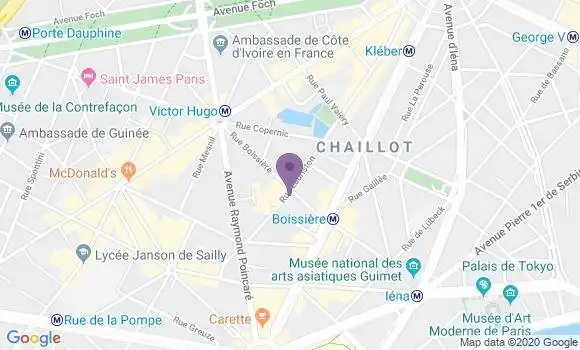 Localisation Mtre Guiroy Daniel
