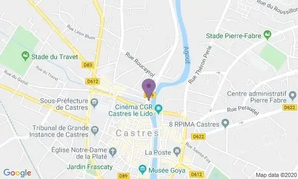 Localisation Mtre Lagrange Jean